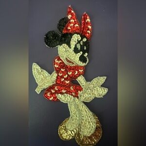 Sequin Minnie Mouse Patch
